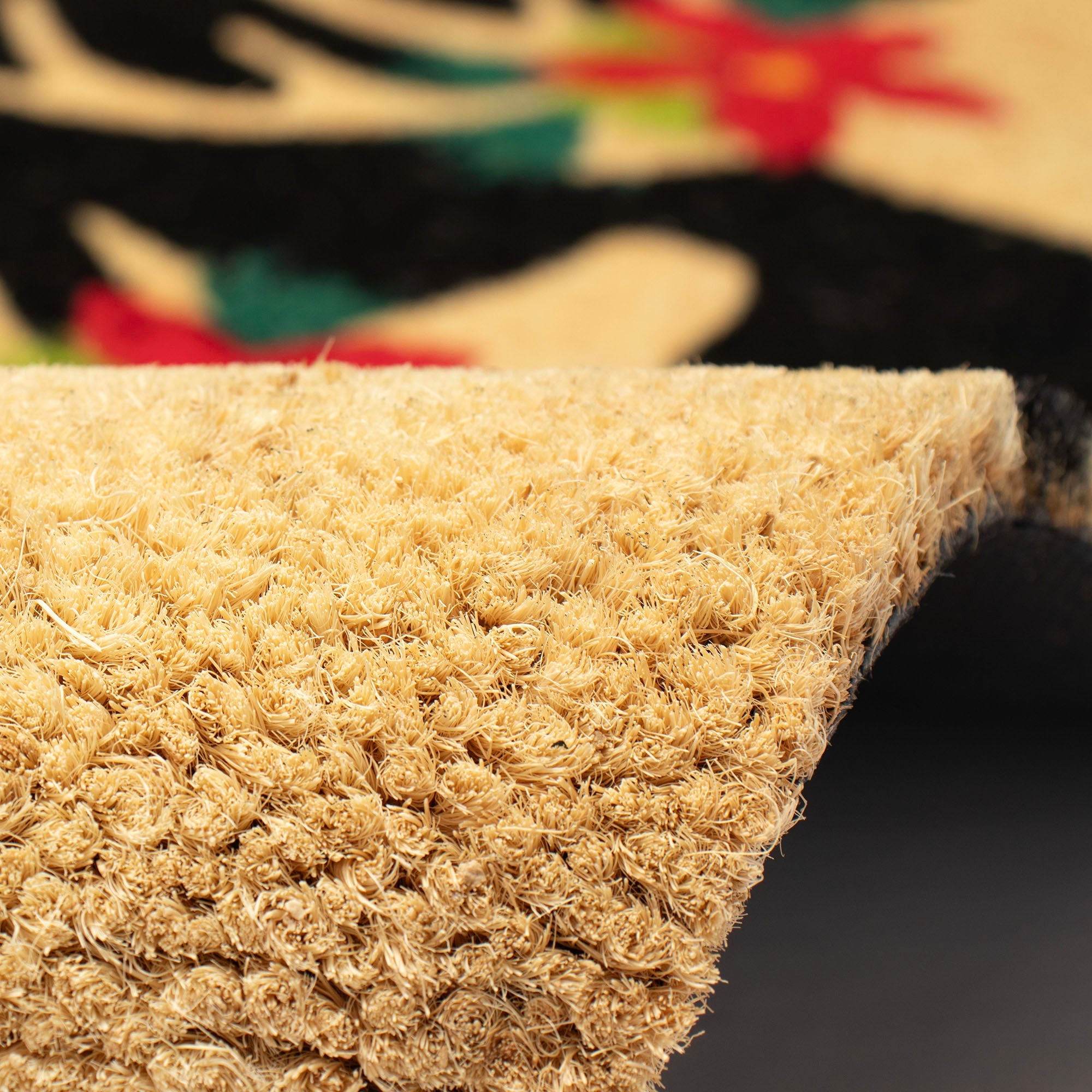 Natura Deer Coir Doormat with Non-Slip Backing