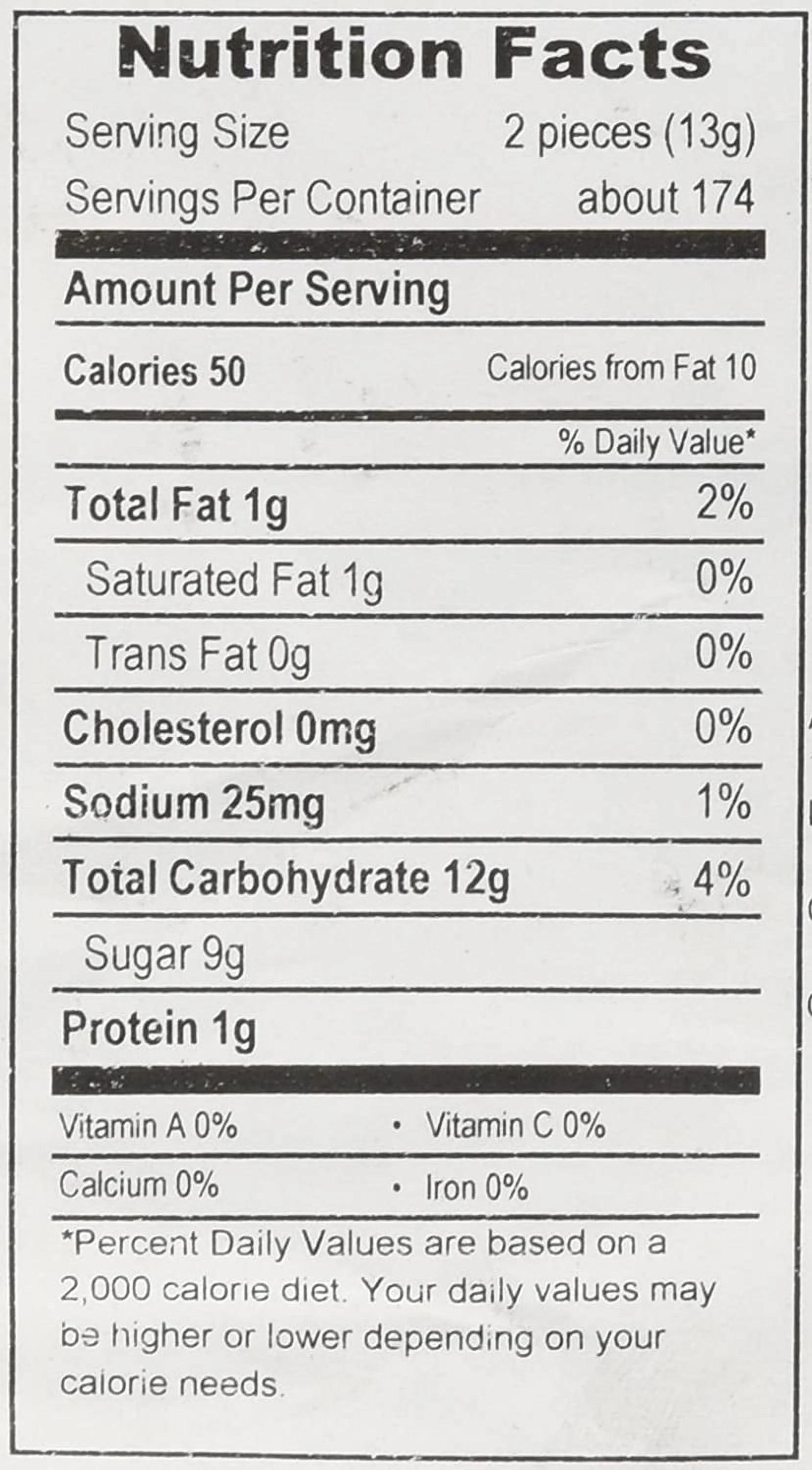 Peanut Butter Bars Candy 5 Pound Bag X6441