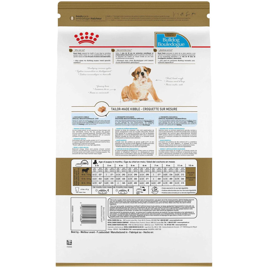 Bulldog Puppy Dry Dog Food W388646