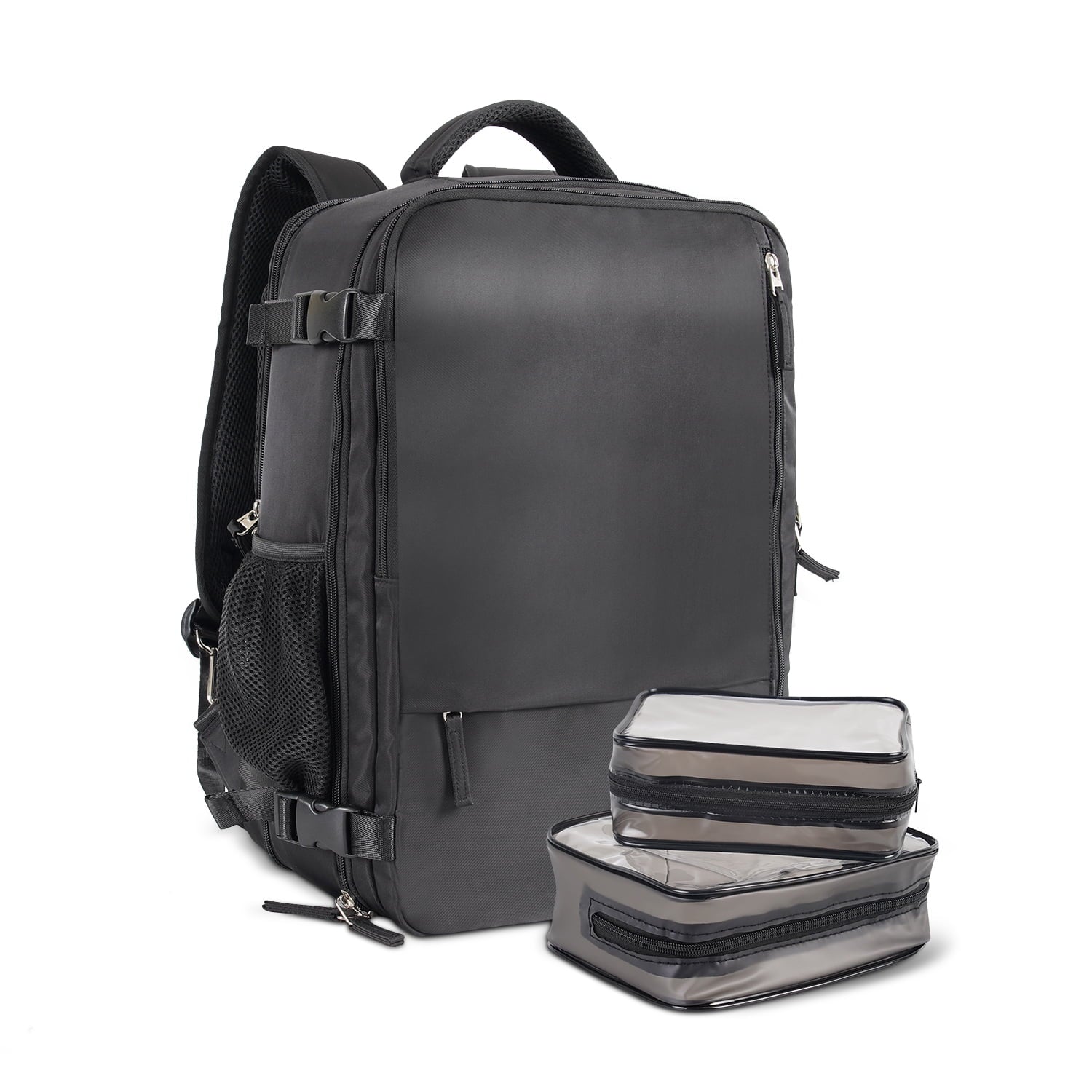 Black Waterproof Travel Backpack T794