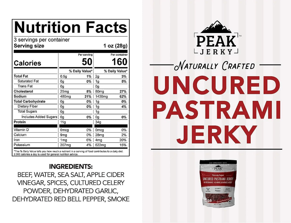3 Pack Original Dill Hot Grass Fed Beef Jerky T627579