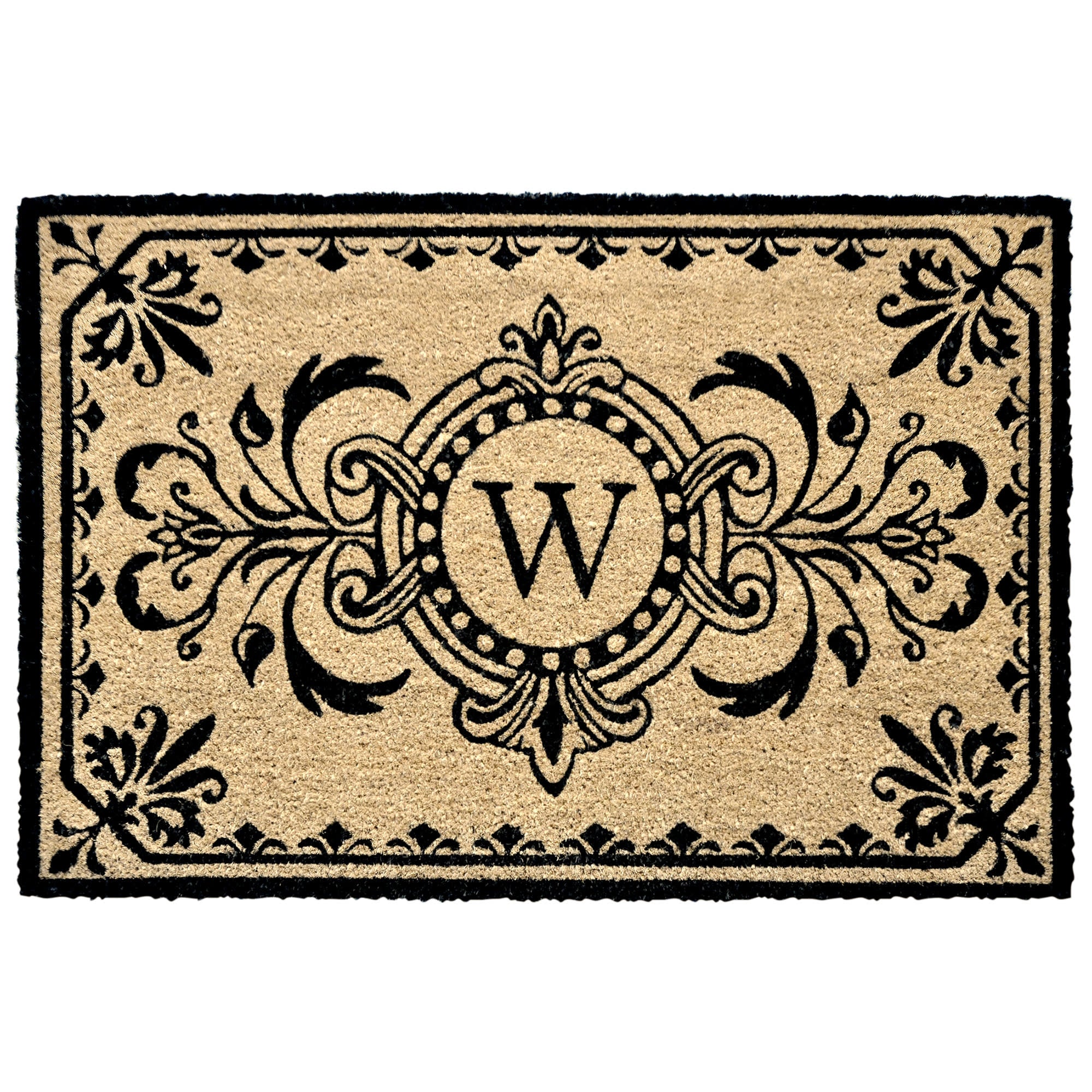 Dwell Vine Coir Doormat with Non-Slip Backing