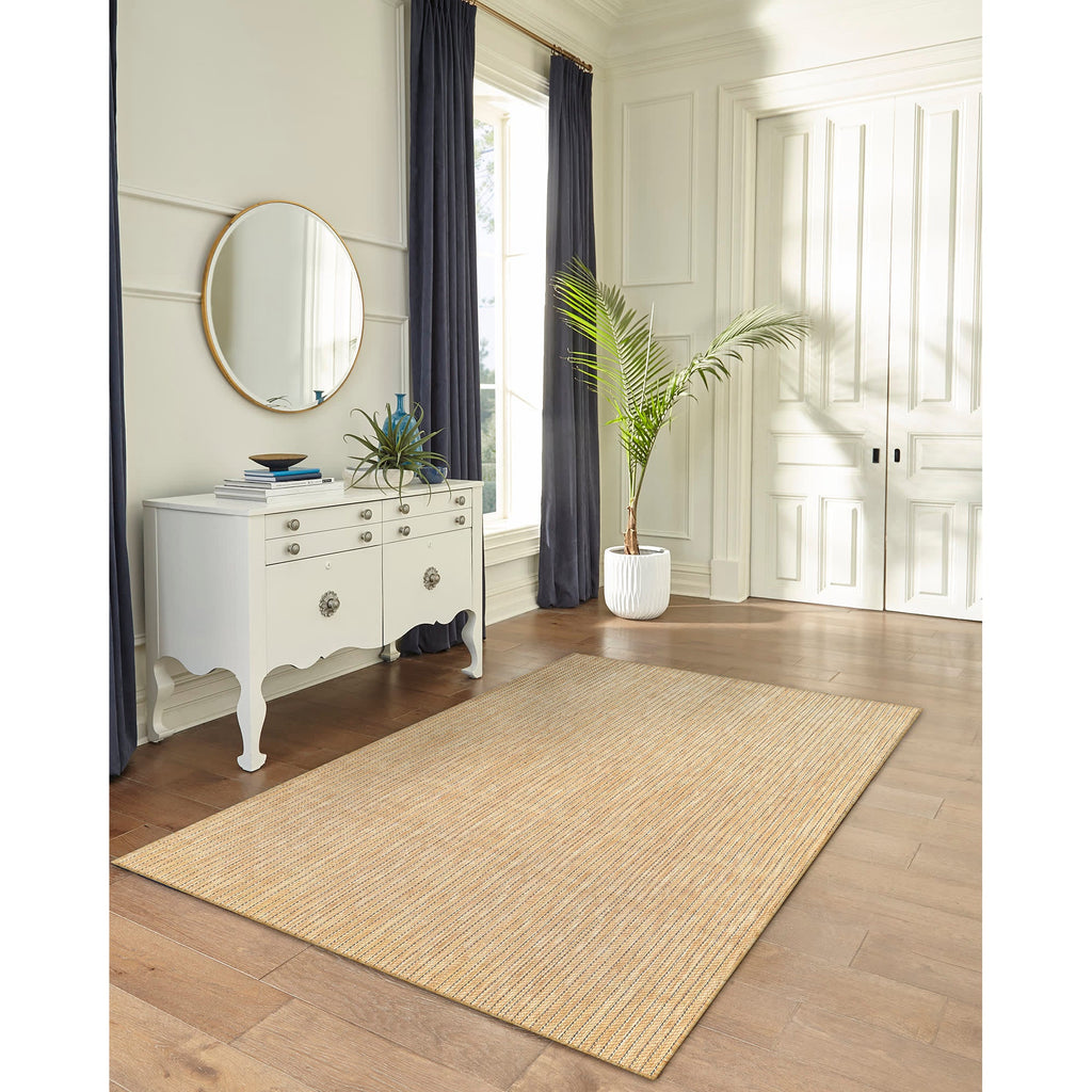 Carmel Texture Stripe Indoor Outdoor Area Rug