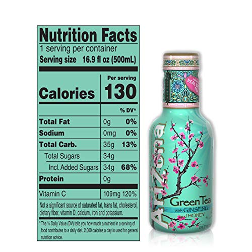 Low Calorie Diet Green Tea, 16.9 Fl Oz (Pack of 20) E385120