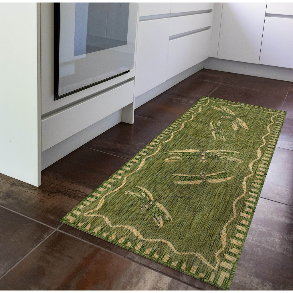 Carmel Dragonfly Indoor Outdoor Area Rug
