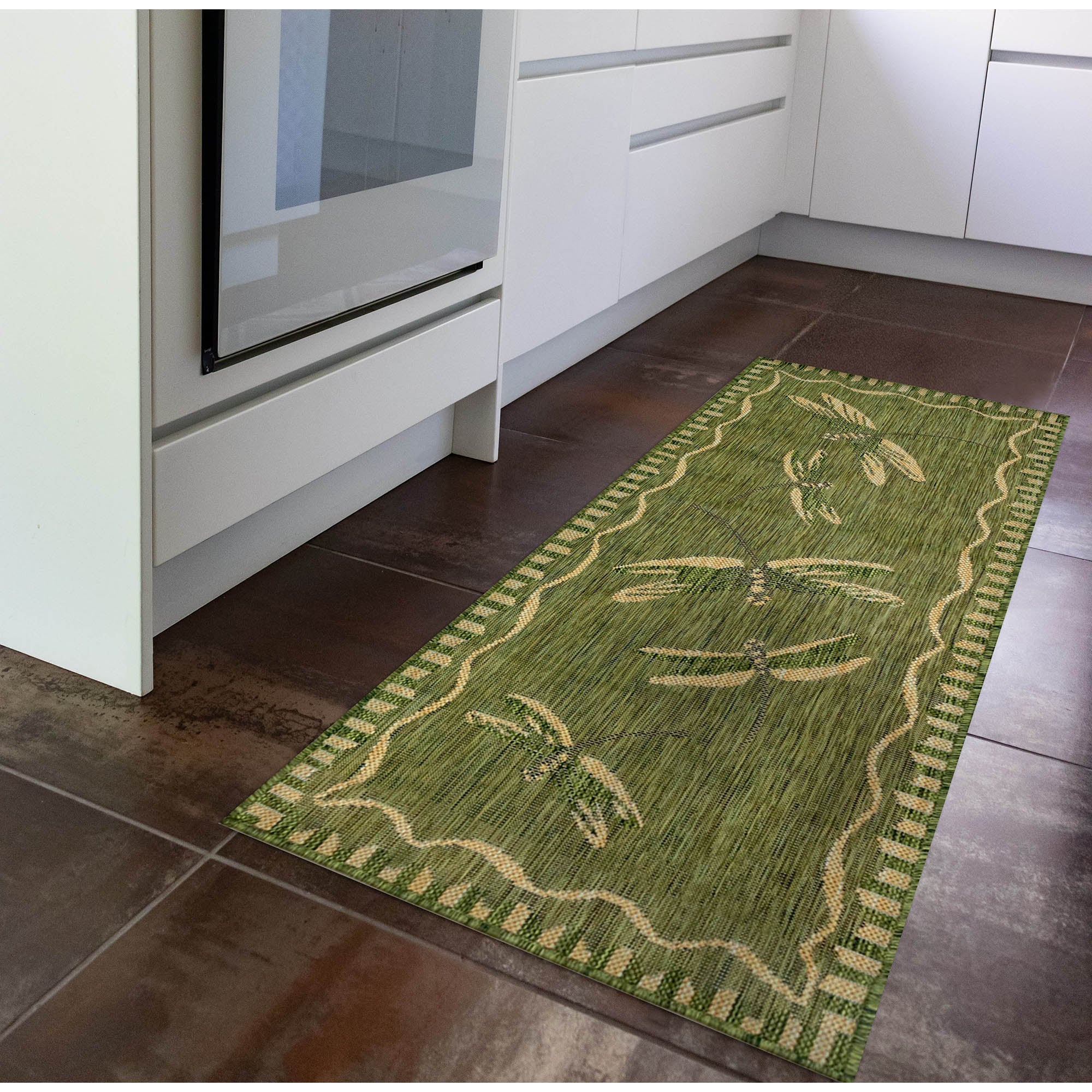 Carmel Dragonfly Indoor Outdoor Area Rug