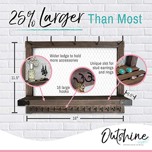 Wall Hanging Jewelry Organizer L468