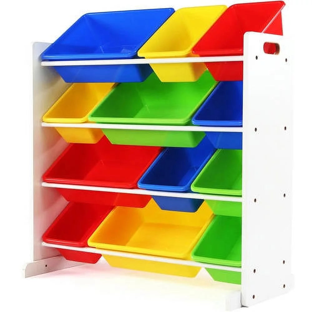 12 Bin Kids Toy Storage Organizer O2051