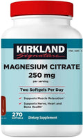 Magnesium Citrate 250mg 270 Softgels P313