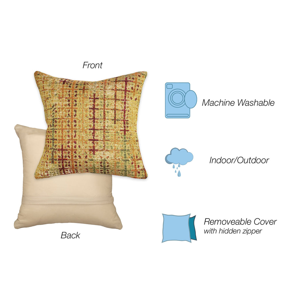 Marina Sienna Indoor Outdoor Throw Pillow