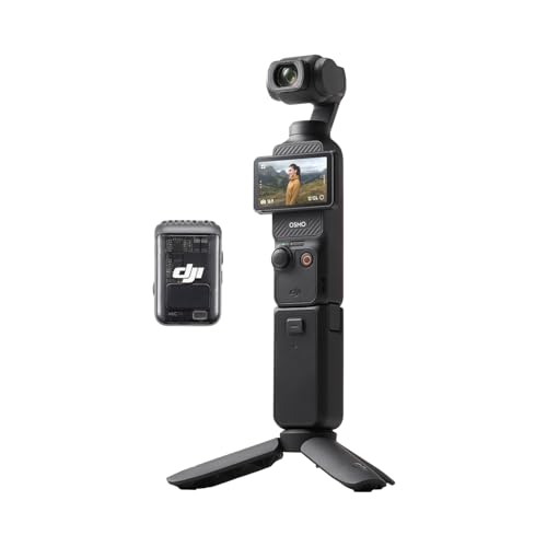 1'' CMOS 4K/120fps Vlog Camera with 3-Axis Stabilization and Mic J74976