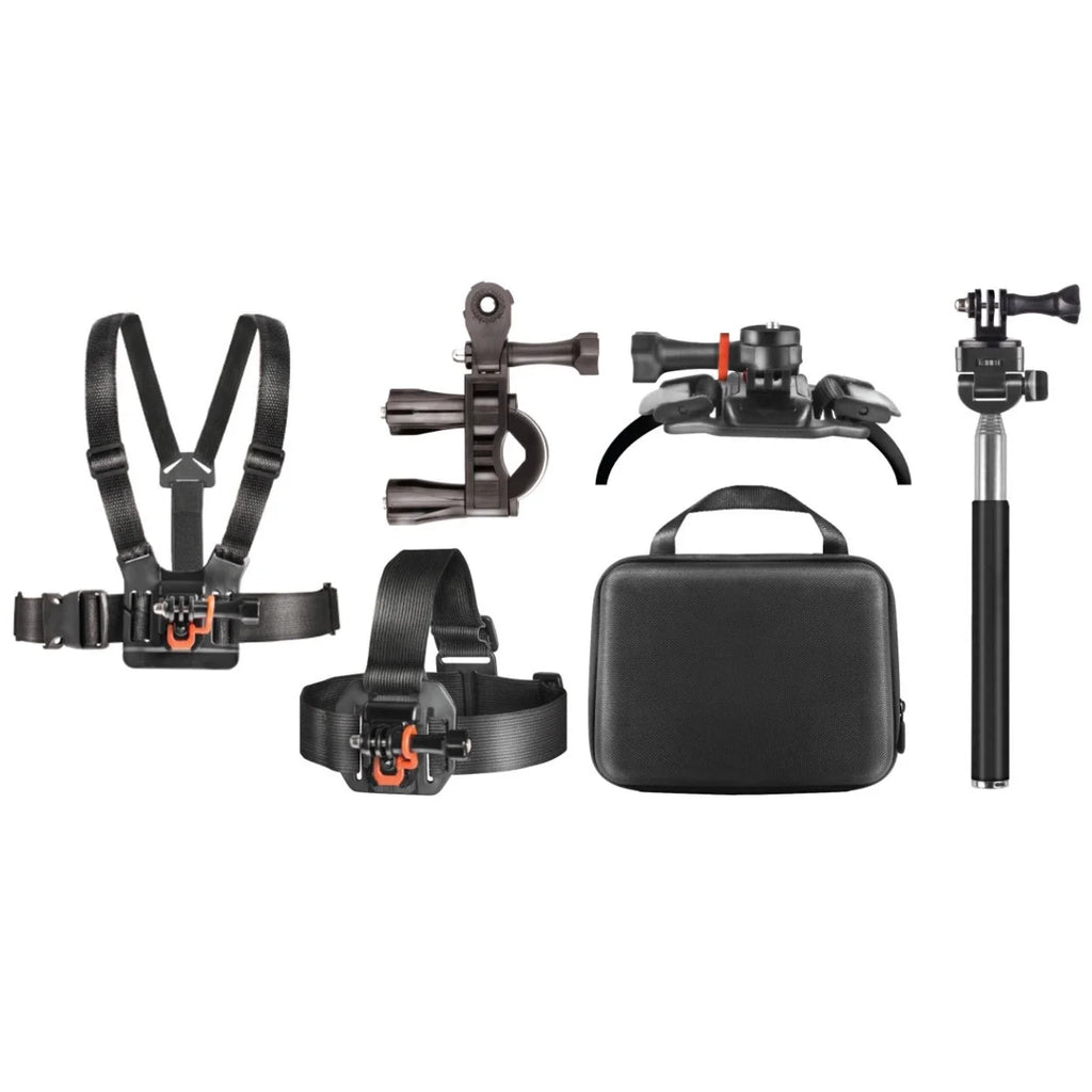 Action Camera with 64GB Accessory Bundle S1755