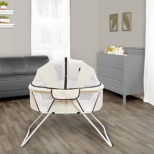 2-in-1 Convertible Bassinet, Black G669265