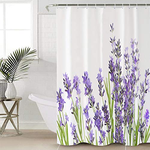 Waterproof Polyester Fabric Shower Curtain 72x78IN P299