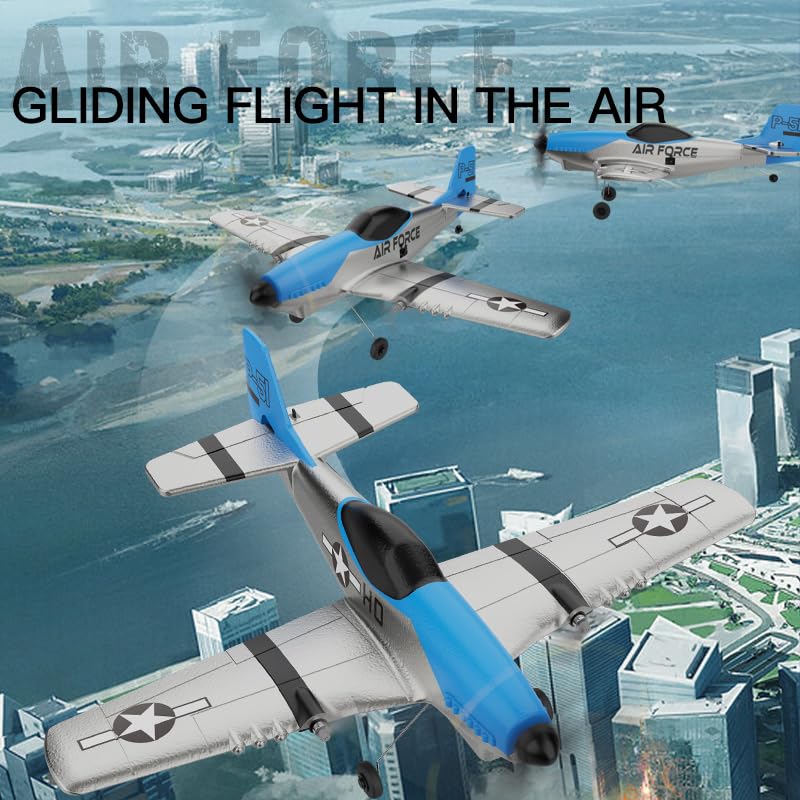 3 Channels RC Plane with 6-Axis Gyro A72910