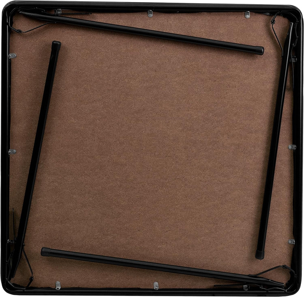 Black Folding Card Table U79612