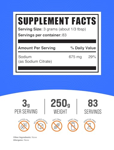 Sodium Citrate Powder (500 Grams - 1.1 lbs) W221323
