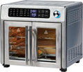 26 QT Extra Large Air Fryer Convection Toaster Oven with French Doors Stainless Steel B86958