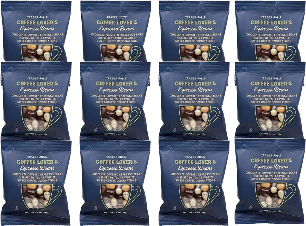 12 Count 2.5 Oz Assorted Espresso Beans D523