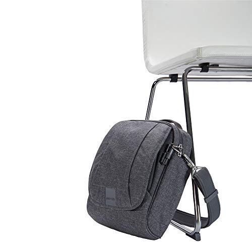 7 Liter Anti Theft Crossbody Shoulder Bag Black O8239