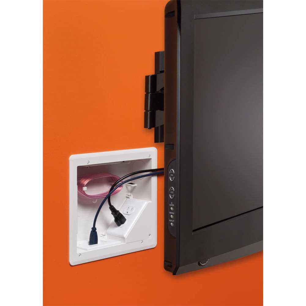 8 x 10 TV Box with Flange G240