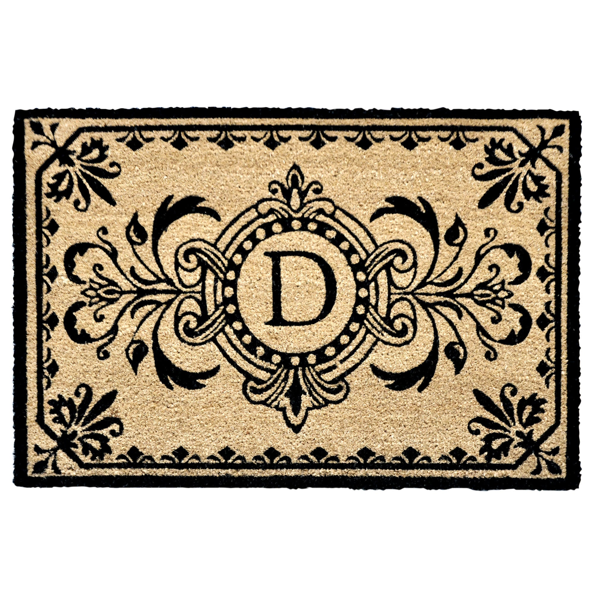 Dwell Vine Coir Doormat with Non-Slip Backing