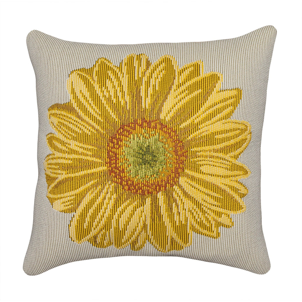 Marina Flower Indoor Outdoor Pillow
