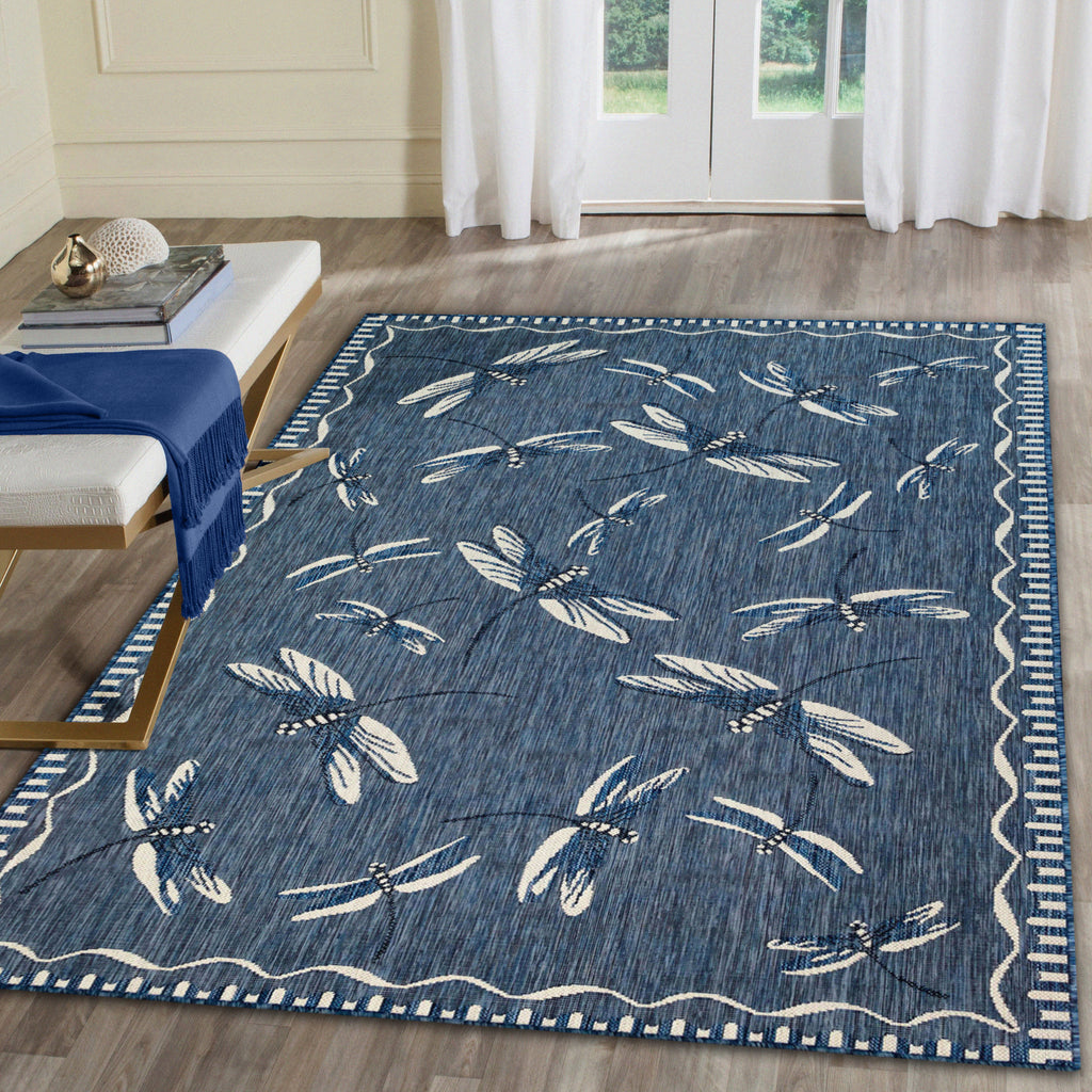 Carmel Dragonfly Indoor Outdoor Area Rug