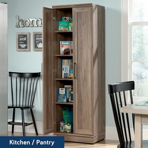 Kitchen Pantry Storage Cabinet with Adjustable Shelves T22887