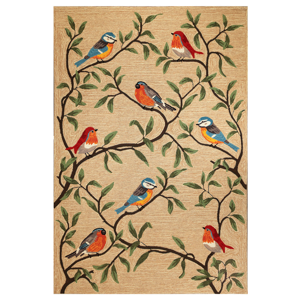 Ravella Birds On Branches Indoor/Outdoor Area Rug