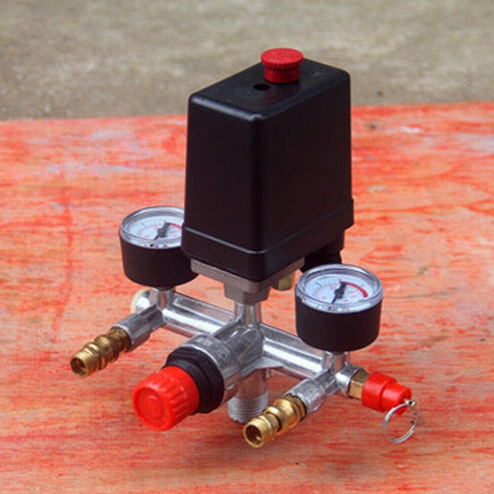 Parts Air Compressor Pressure Control Switch Valve Manifold Assembly W56600