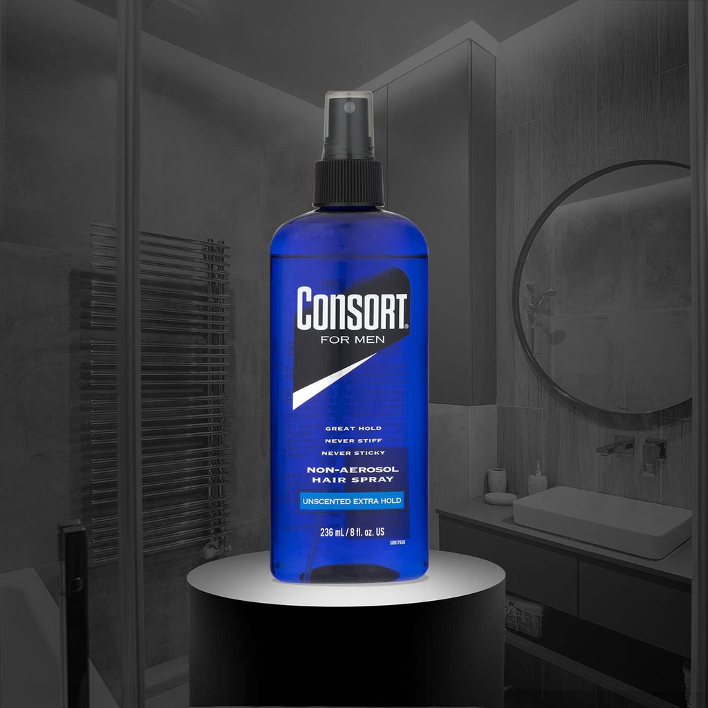 Unscented Hair Spray 8oz Pump 3 Pack U95507