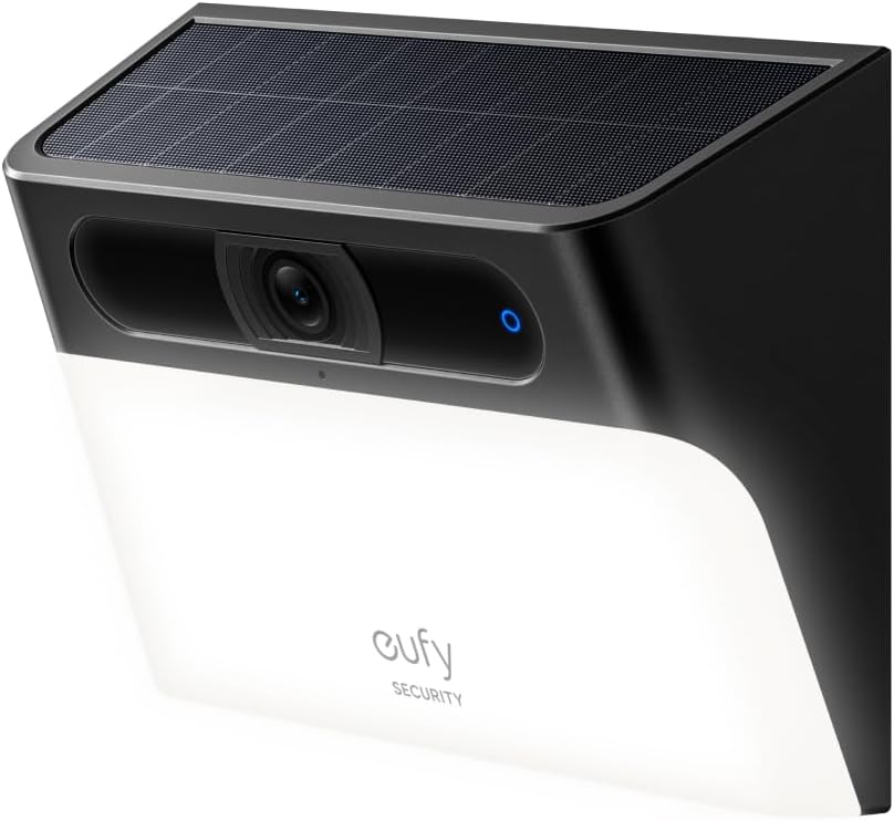 Solar Security Camera, 2K, Wireless Outdoor Camera, IP65 Waterproof T47089