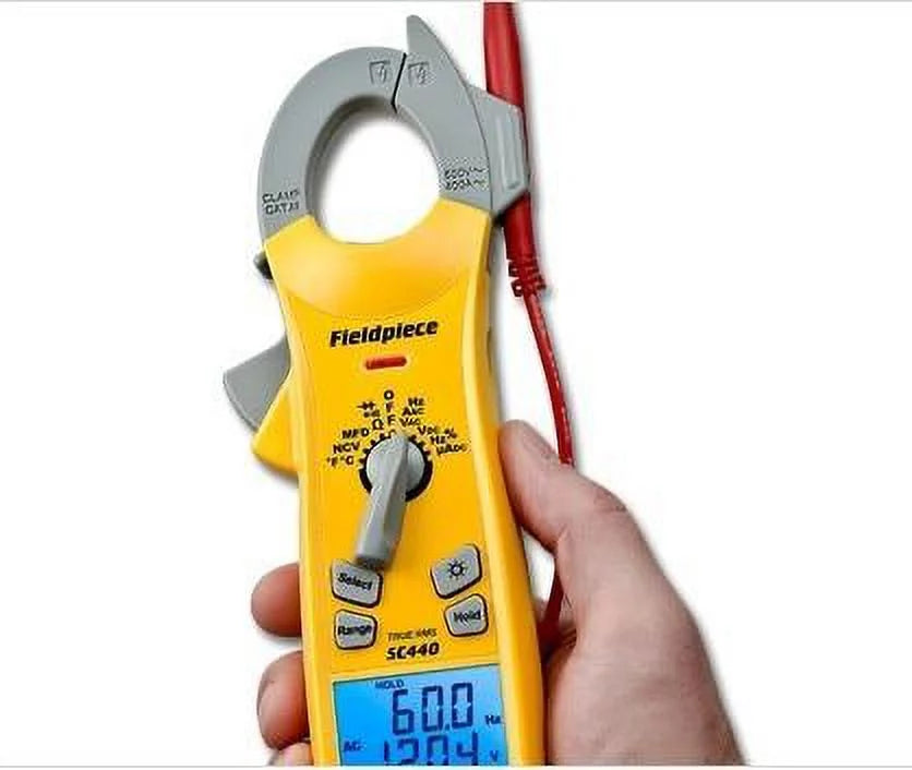 Essential Clamp Meter with True RMS & Magnetic Strap D6614