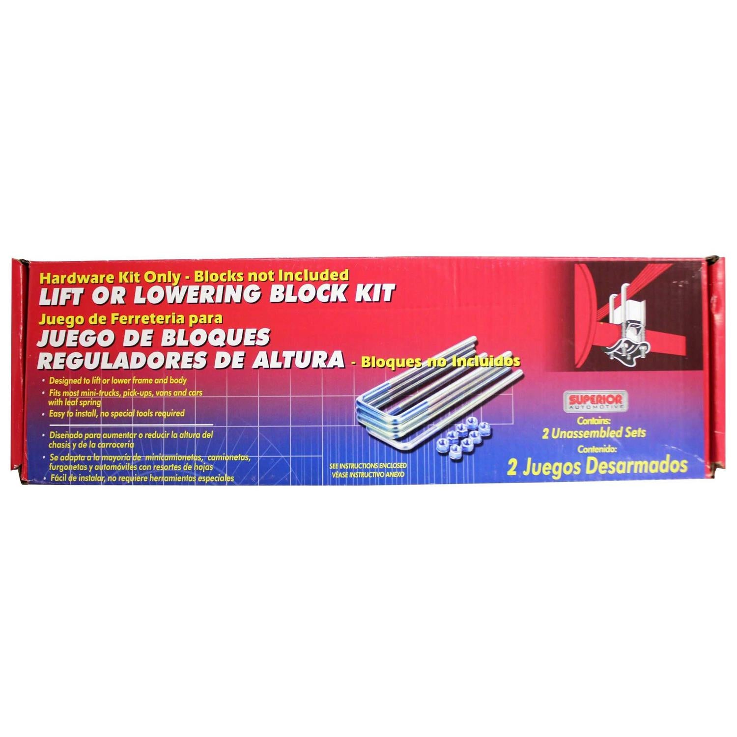 12 1/4in X 2 3/4in Square U-Bolt Kit Q951