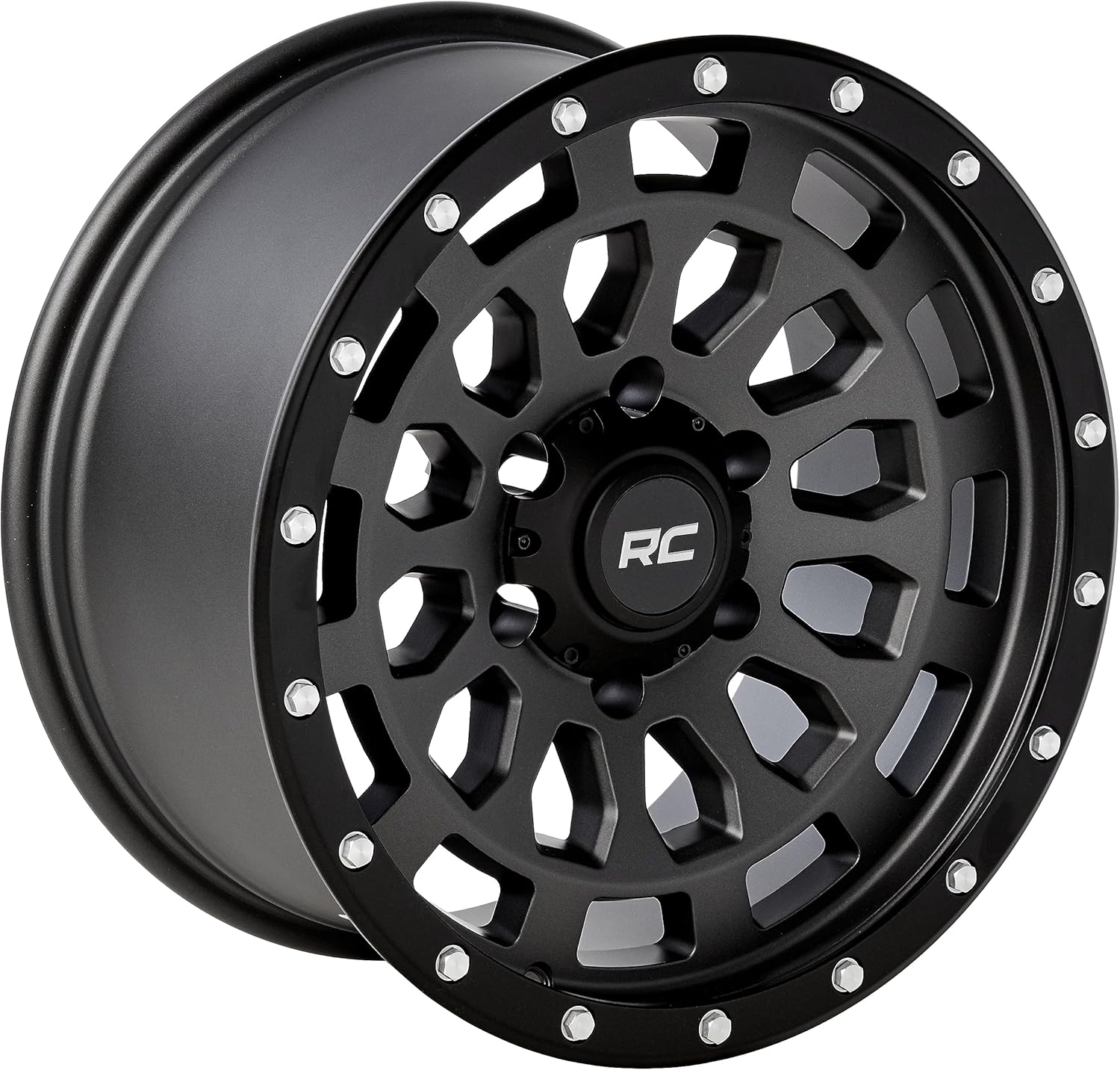 Gray Black 17x8.5 6x5.5 Wheel B130907