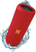 Red Splashproof Portable Bluetooth Speaker A2320