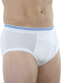 Reusable Washable Leak Proof Incontinence Underwear (Pack of 3) (White) (XL) S9876