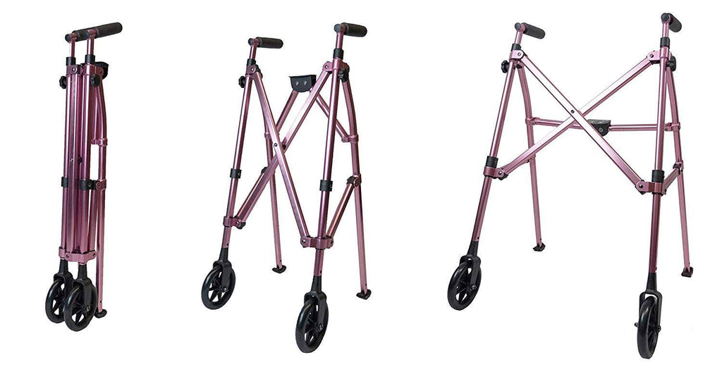 Lightweight Folding Height Adjustable Walker R406469