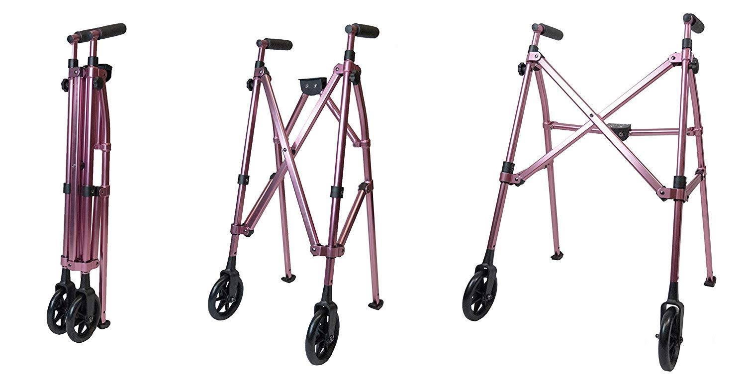 Lightweight Folding Height Adjustable Walker R406469