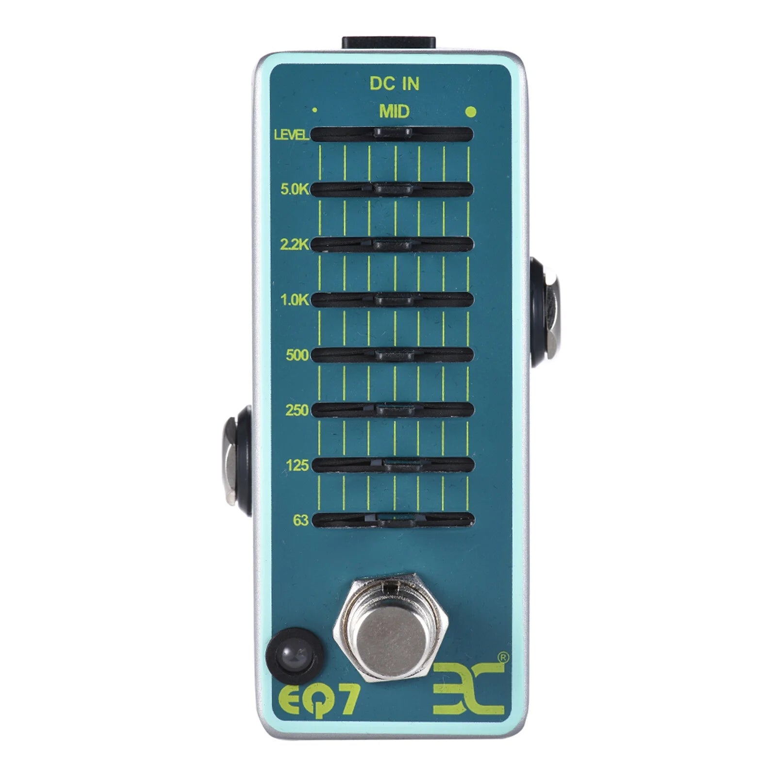 7-Band EQ Guitar Equalizer Effect Pedal W54742