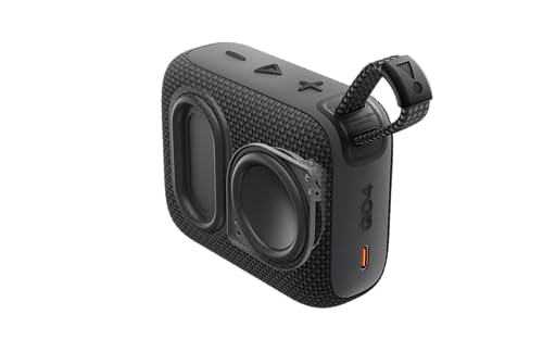 Ultra-Portable Waterproof Dustproof Bluetooth Speaker (Black) N24566