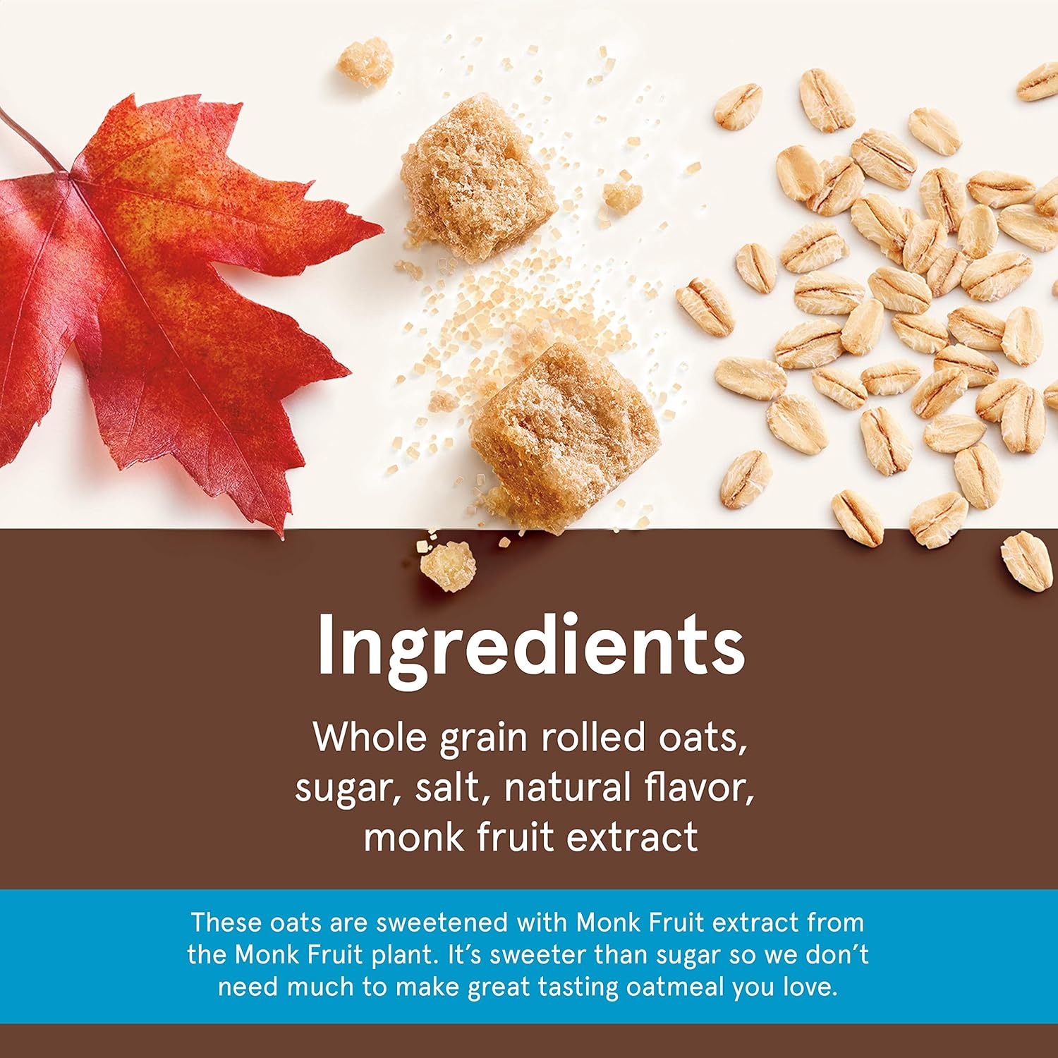 Maple Brown Sugar Instant Oatmeal, 1.19 oz Packets, 8 Count P161958