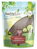 Black Chia Seeds, 5 Pounds T8778