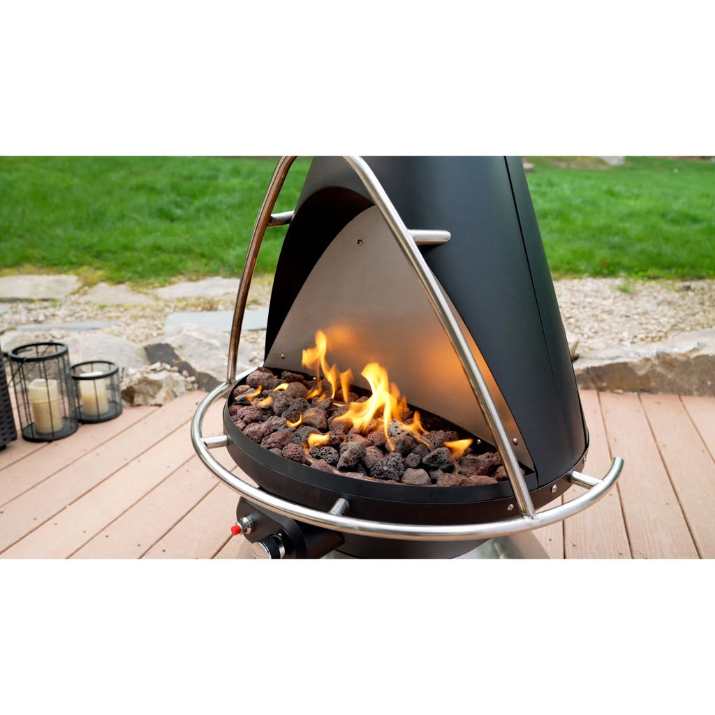 Propane Fire Pit with Tip-Over Safety Switch F5020