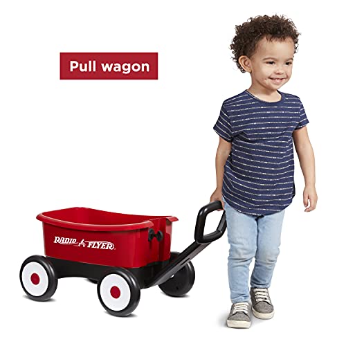 Red 2-in-1 Wagon with Beach and Garden Tools P9510