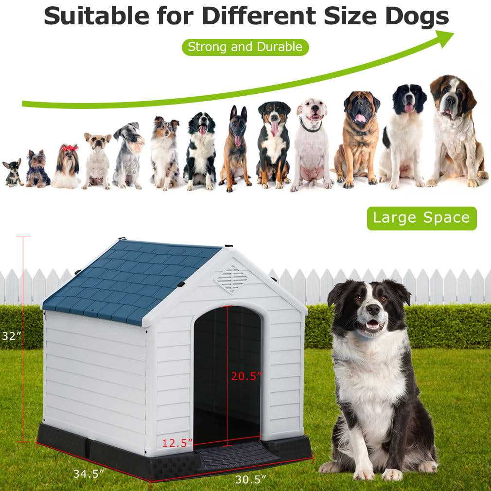 Large Plastic Insulated Dog House D92091