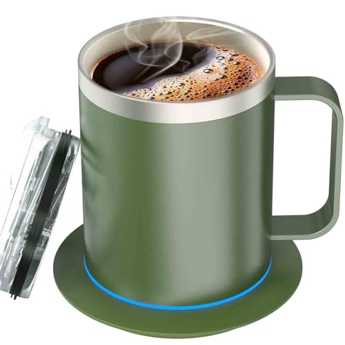 12oz Self Heating Stainless Steel Coffee Mug Z11724