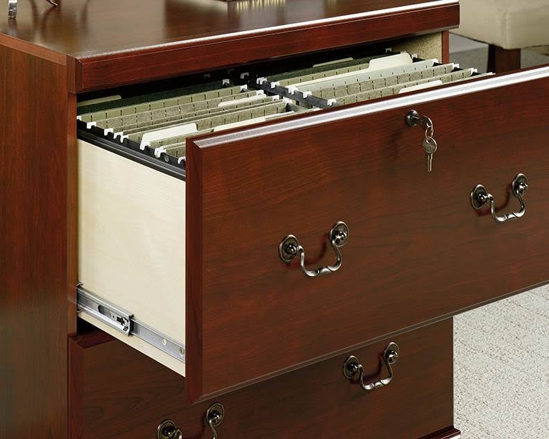 2 Drawer Lateral File in Classic Cherry Finish H30687