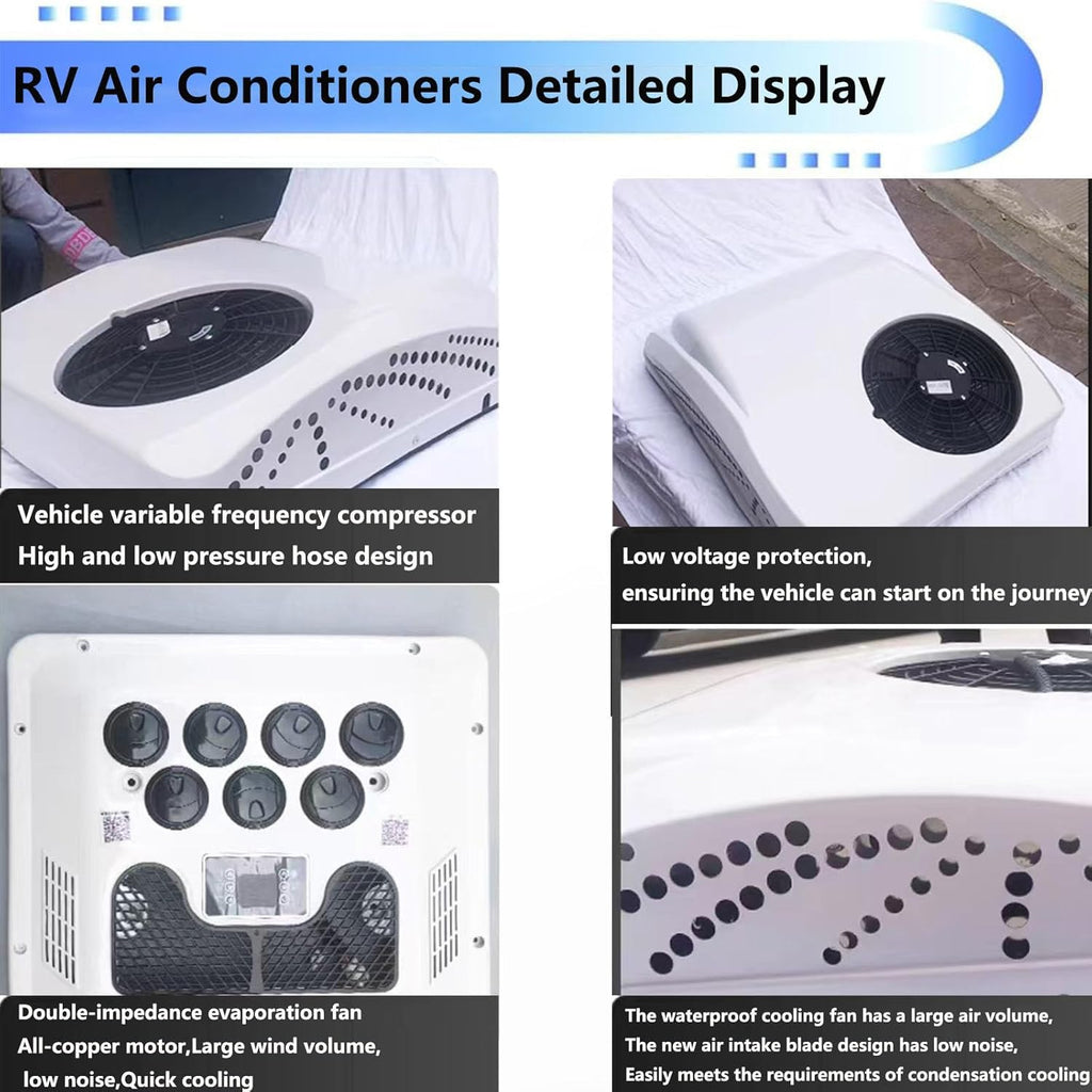 24V Heating Cooling RV Air Conditioner C9224
